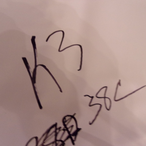 38C DELTA B BRA, VINTAGE SCARF, NWT EARRINGS. - Picture 5 of 5